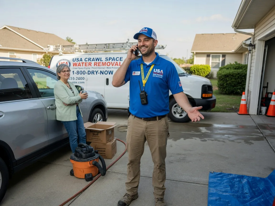 Crawl Space Water Removal Barboursville, VA FAQs